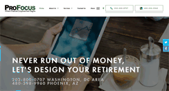 Desktop Screenshot of profocus.com