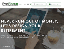 Tablet Screenshot of profocus.com